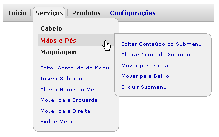 Alterando Site